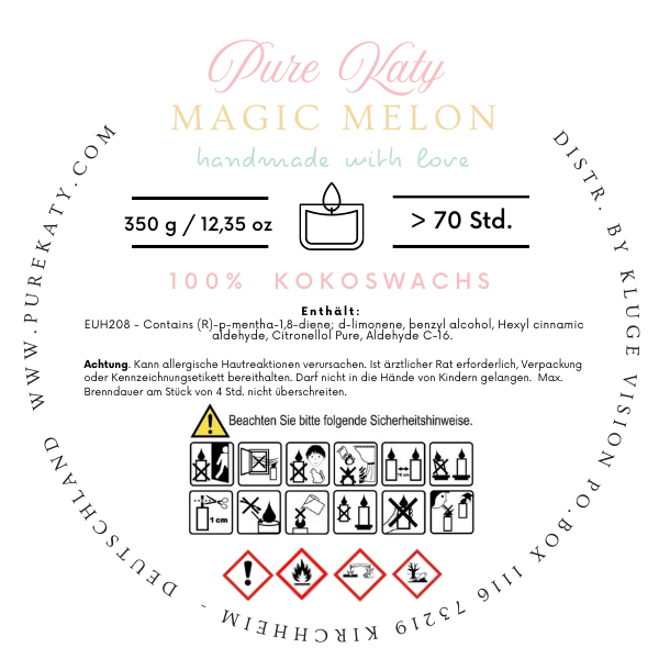 Duftkerze Magic Melon