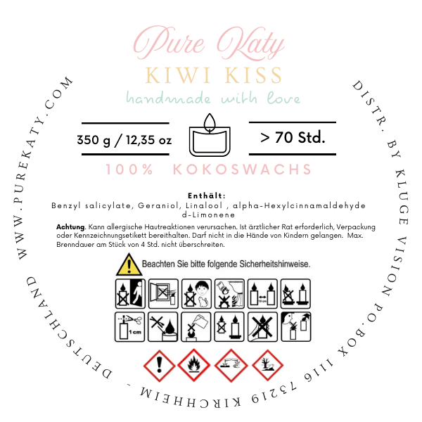 Duftkerze Kiwi Kiss